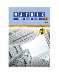 Matrix Wiskunde 4.5 Leerwerkboek B Meetkunde – Statistiek (editie 2024) (incl. Pelckmans Portaal)